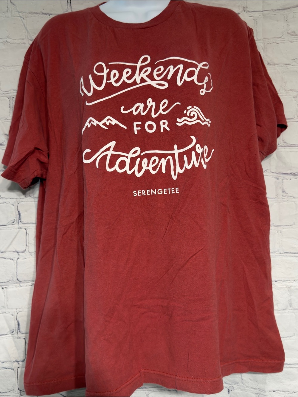 Serengtee Rust Graphic Short-Sleeve Tee XL